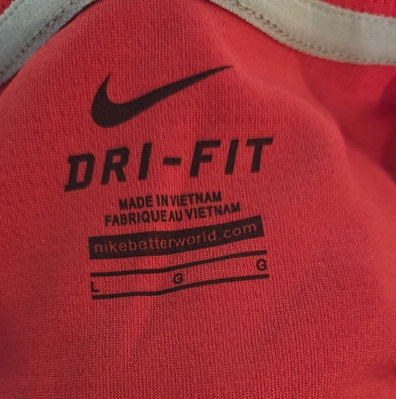 Men's Red Nike Dri Fit T-Shirt, Size L NWT - Picture 2 of 10
